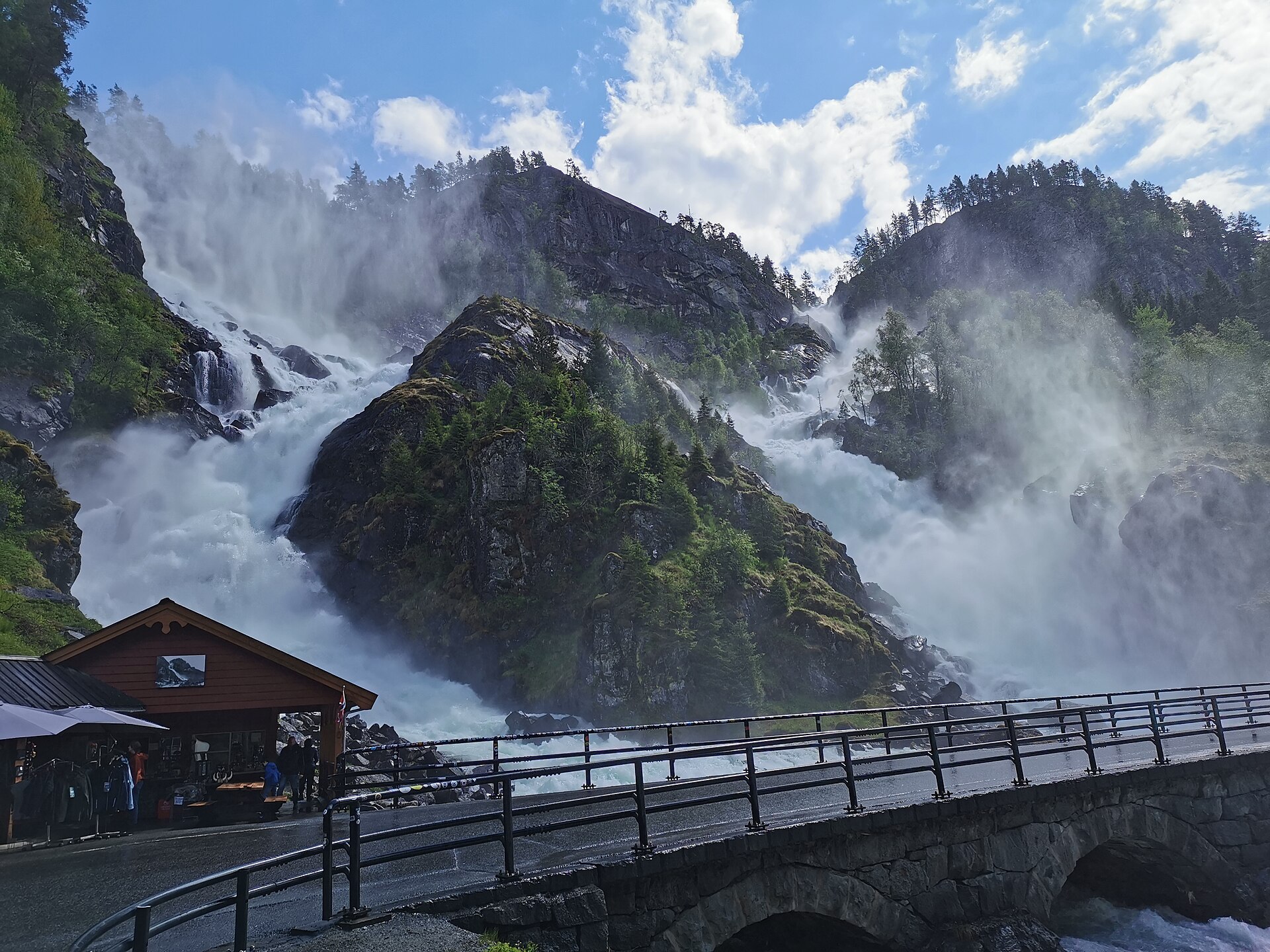 Stavanger → Bergen: the waterfall road